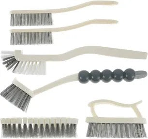 6 PCS Cleaning Brush Set - Ultimate Scrub Brush Kit for Kitchen & Bathroom